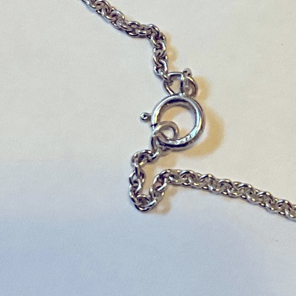 Sterling Silver Pink Mother of Pearl Necklace - Picture 7 of 9